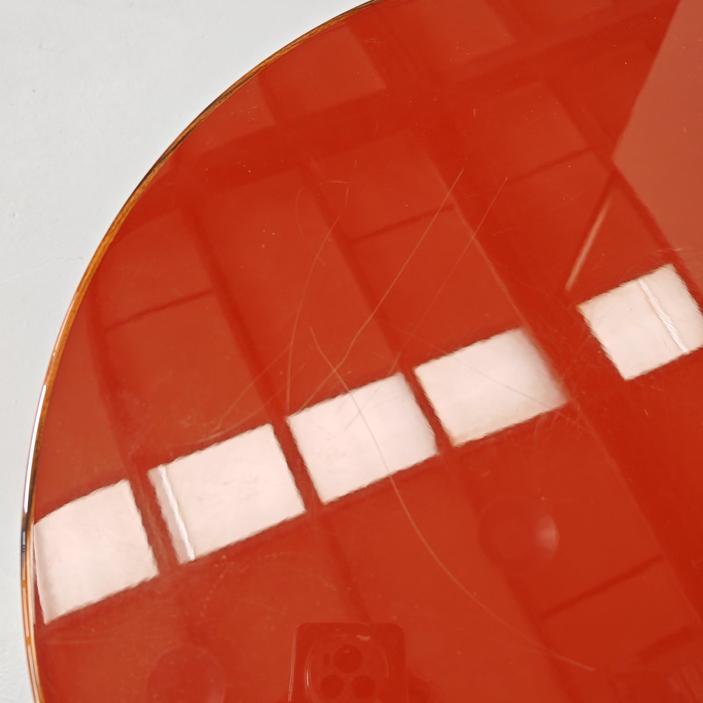 Tavolino Rosso Artona Afra Tobia Scarpa per Maxalto anni 80