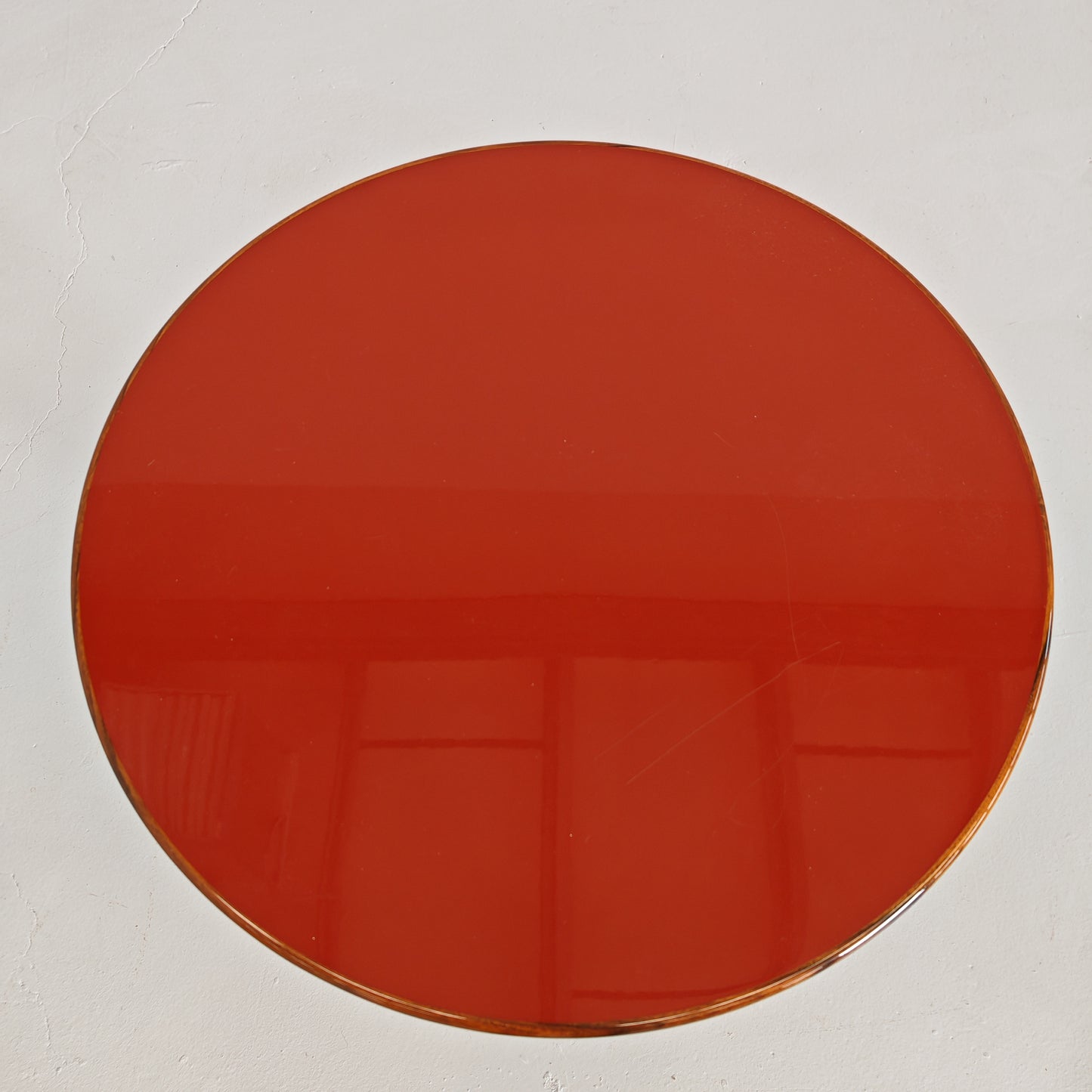 Tavolino Rosso Artona Afra Tobia Scarpa per Maxalto anni 80