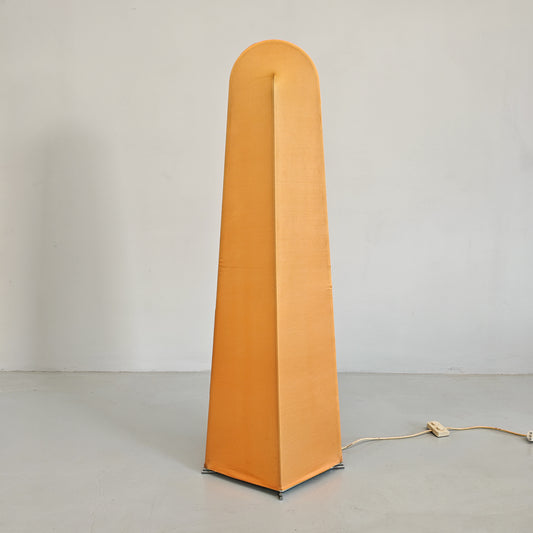 Lampada da terra in tessuto Kazuki, K.Takahama per Sirrah anni 70 (Grande)
