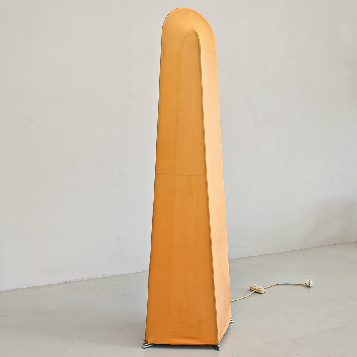 Lampada da terra in tessuto Kazuki, K.Takahama per Sirrah anni 70 (Grande)