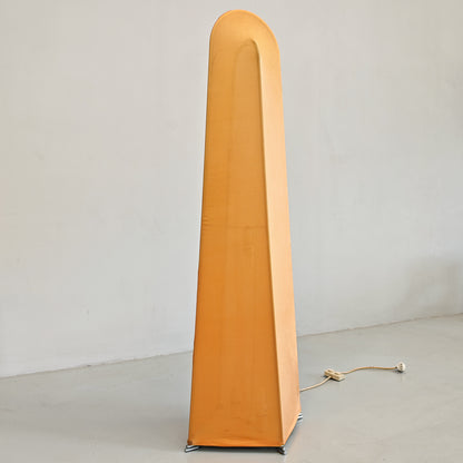 Lampada da terra in tessuto Kazuki, K.Takahama per Sirrah anni 70 (Grande)