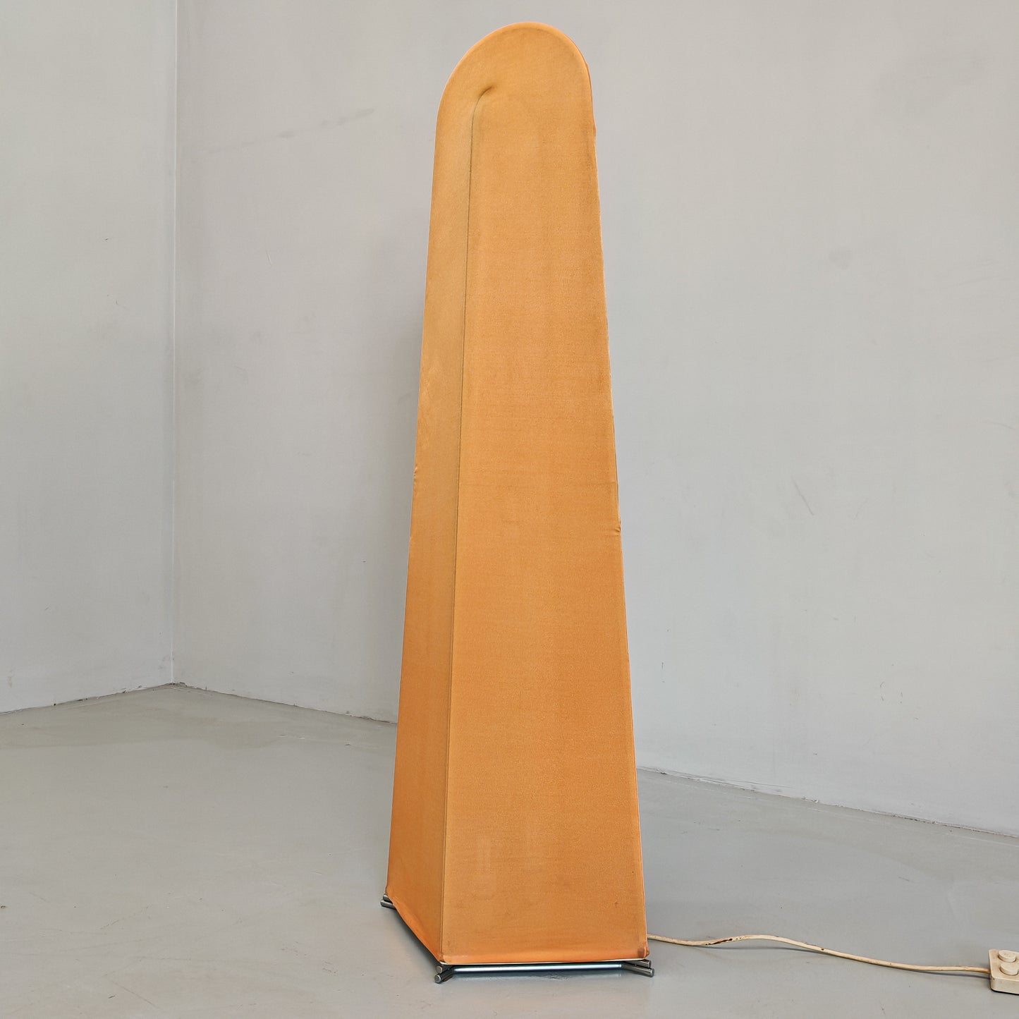 Lampada da terra in tessuto Kazuki, K.Takahama per Sirrah anni 70 (Grande)
