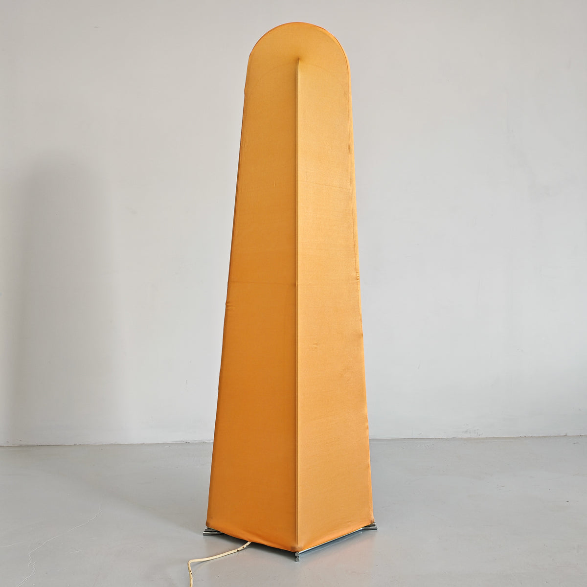 Lampada da terra in tessuto Kazuki, K.Takahama per Sirrah anni 70 (Grande)