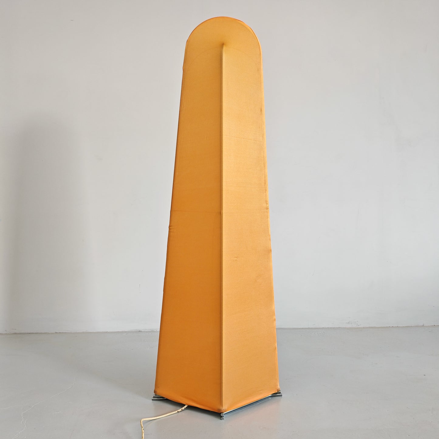 Lampada da terra in tessuto Kazuki, K.Takahama per Sirrah anni 70 (Grande)