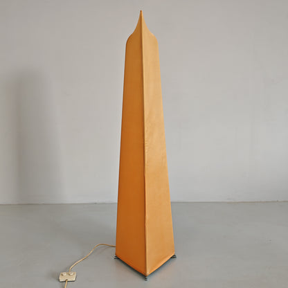 Lampada da terra in tessuto Kazuki, K.Takahama per Sirrah anni 70 (Grande)