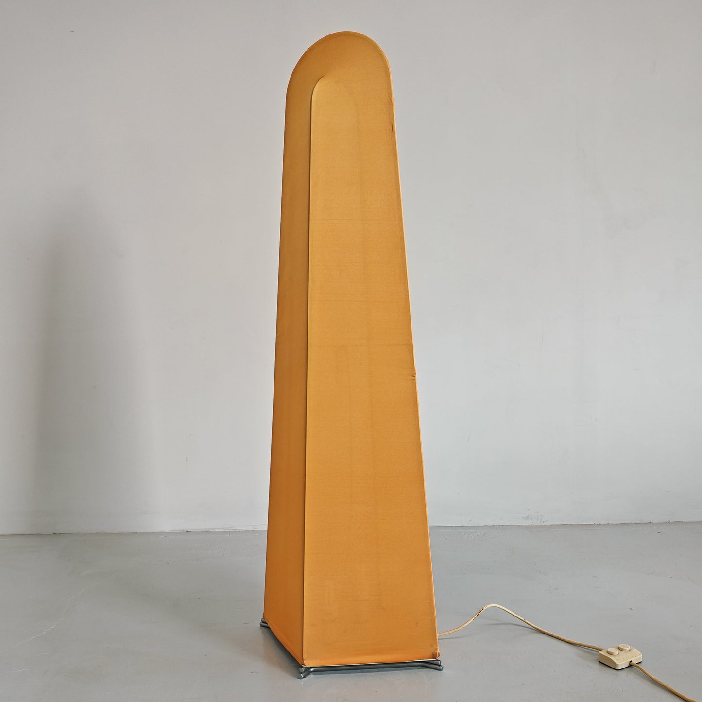 Lampada da terra in tessuto Kazuki, K.Takahama per Sirrah anni 70 (Grande)