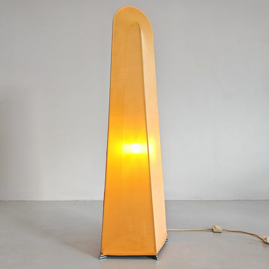Lampada da terra in tessuto Kazuki, K.Takahama per Sirrah anni 70 (Grande)