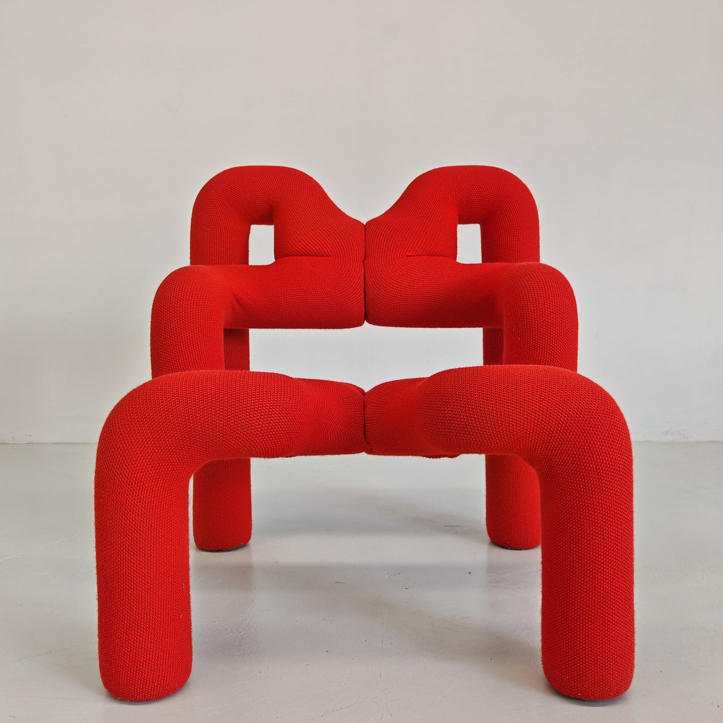 Poltrona Ekstrem rossa, Terje Ekstrom per Stokke anni 80