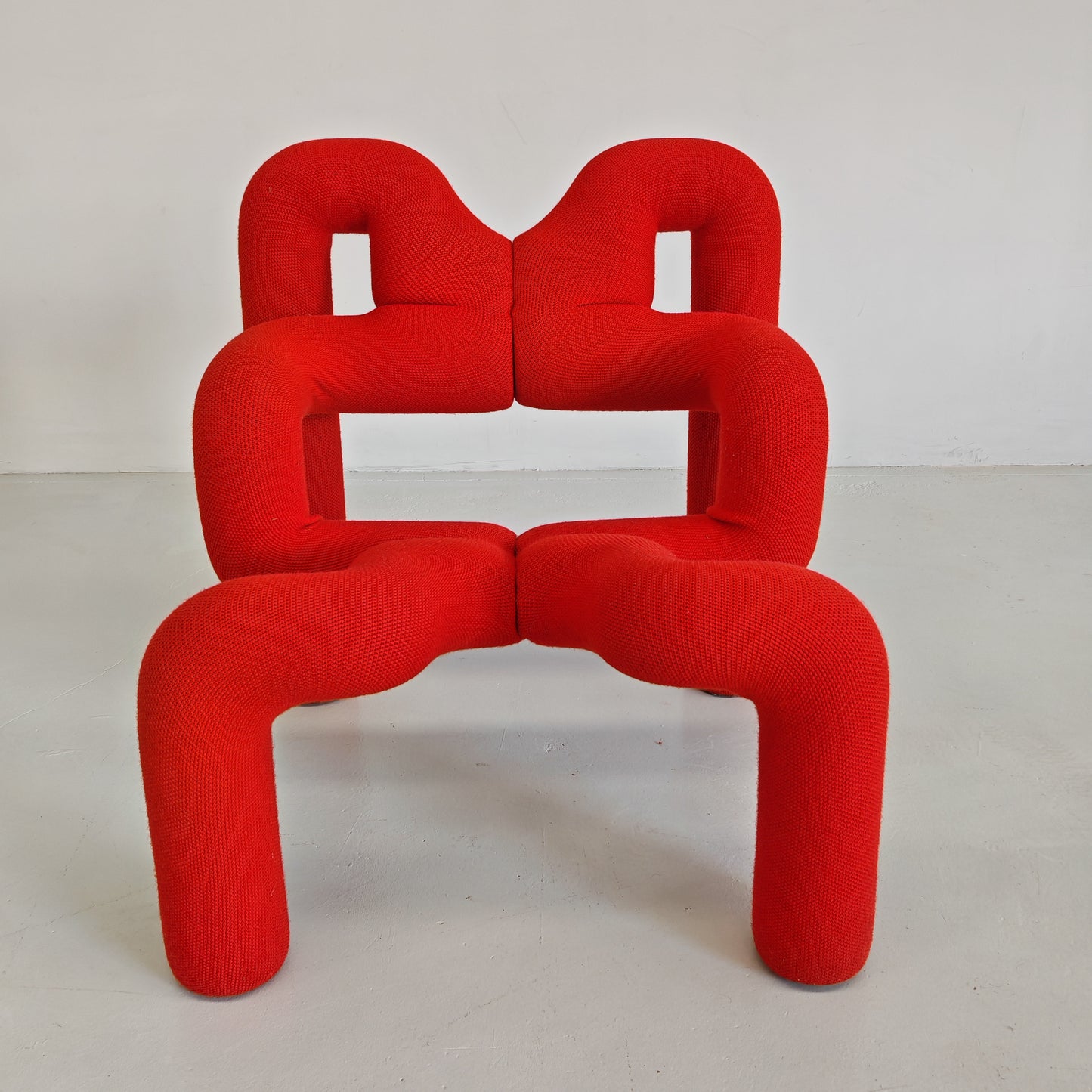 Poltrona Ekstrem rossa, Terje Ekstrom per Stokke anni 80