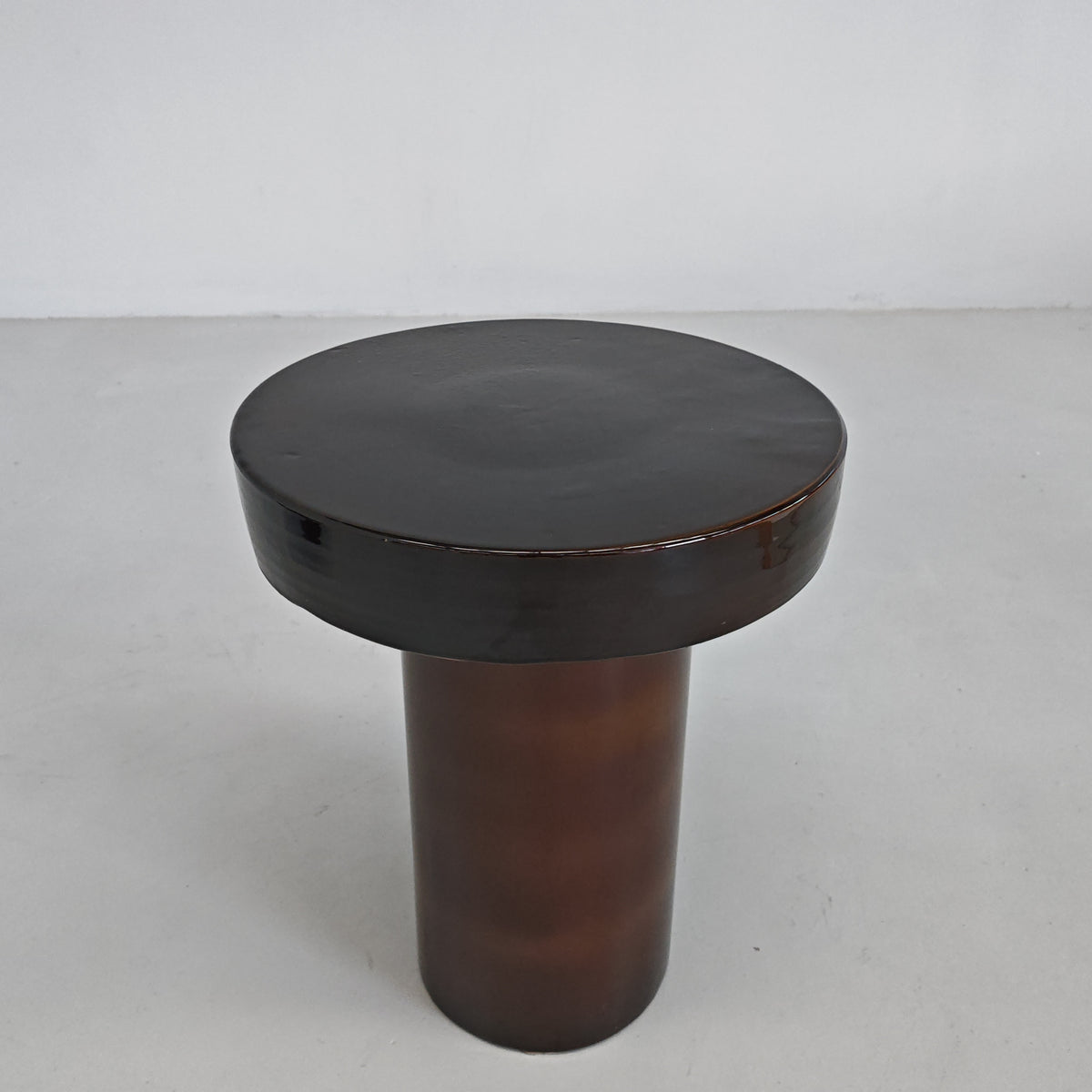 Table d’appoint en céramique « Terrae », Raffaello Biagetti, années 70 (grand modèle)