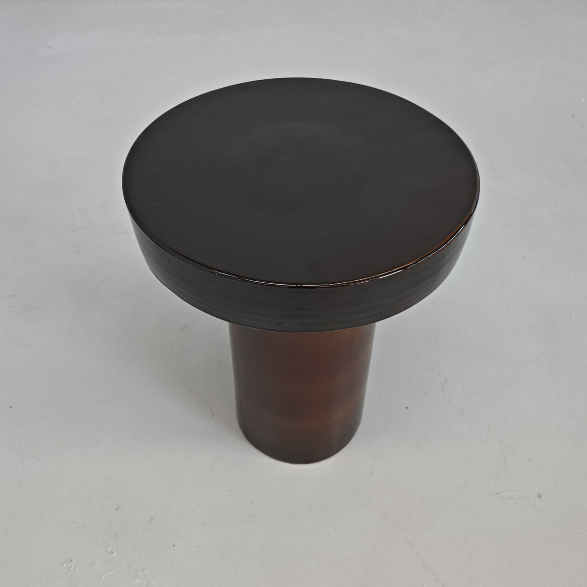 Table d’appoint en céramique « Terrae », Raffaello Biagetti, années 70 (grand modèle)