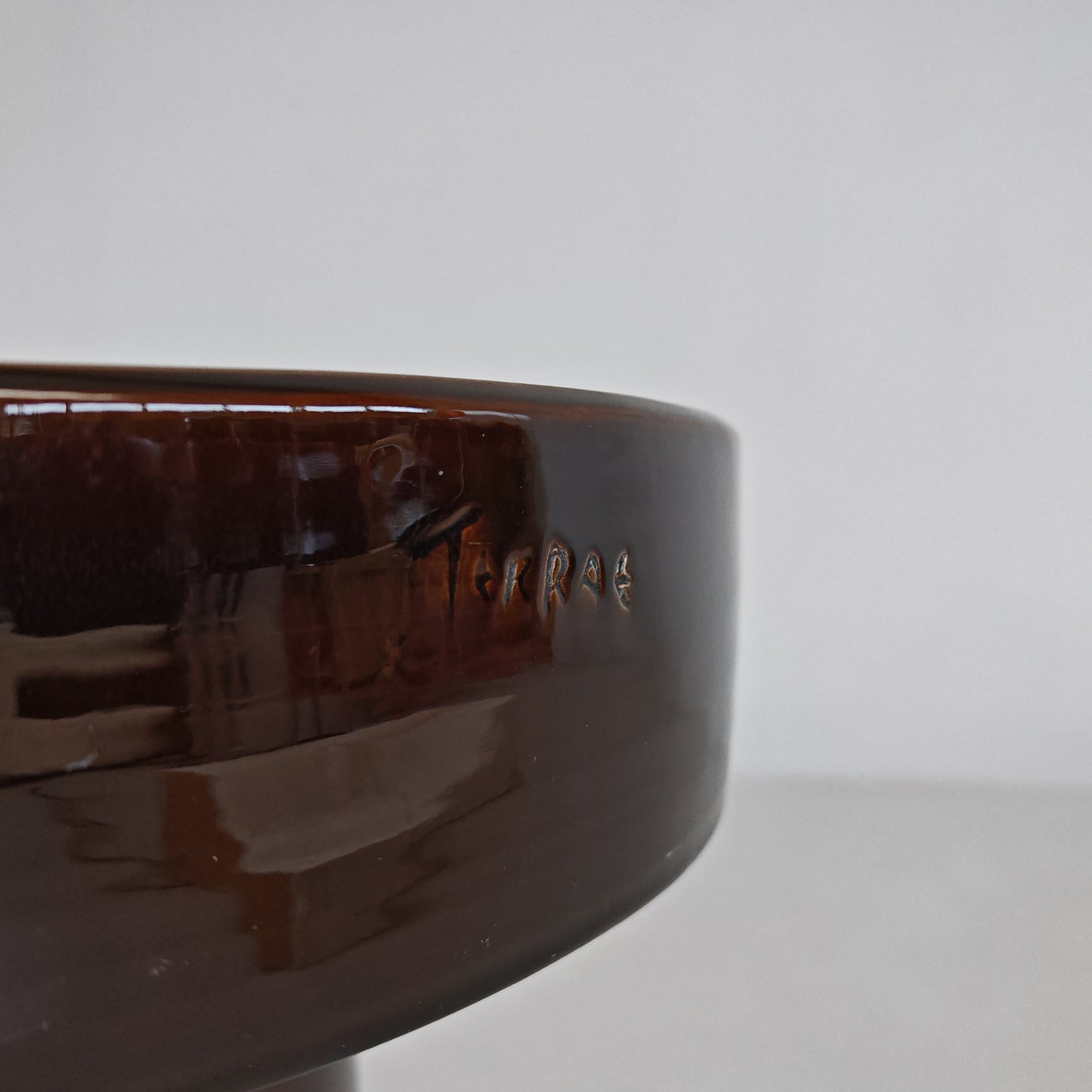 Tavolino in ceramica "Terrae" Raffaello Biagetti anni 70 (grande)