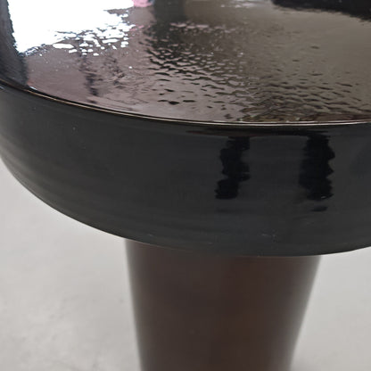 Table d’appoint en céramique « Terrae », Raffaello Biagetti, années 70 (grand modèle)