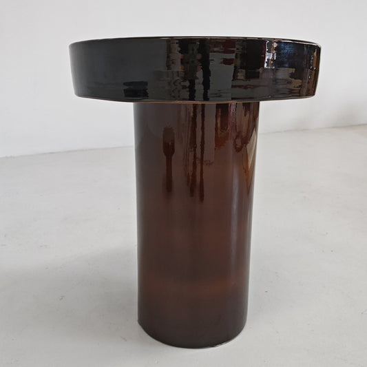 Tavolino in ceramica "Terrae" Raffaello Biagetti anni 70 (grande)