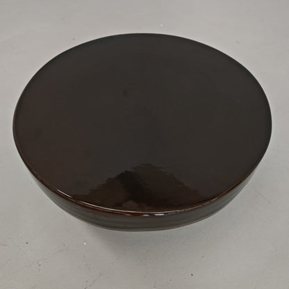 Petite table ronde en céramique « Terrae » de Raffaello Biagetti, années 70 (petit modèle)
