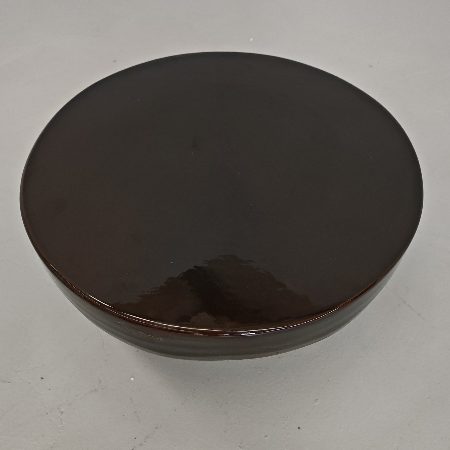 Tavolino tondo ceramica "Terrae" Raffaello Biagetti anni 70 (piccolo)