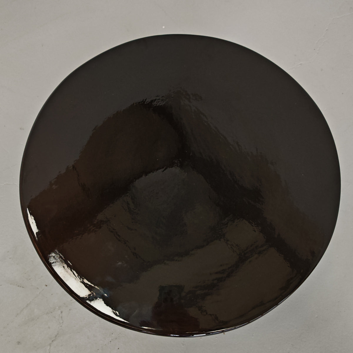 Petite table ronde en céramique « Terrae » de Raffaello Biagetti, années 70 (petit modèle)