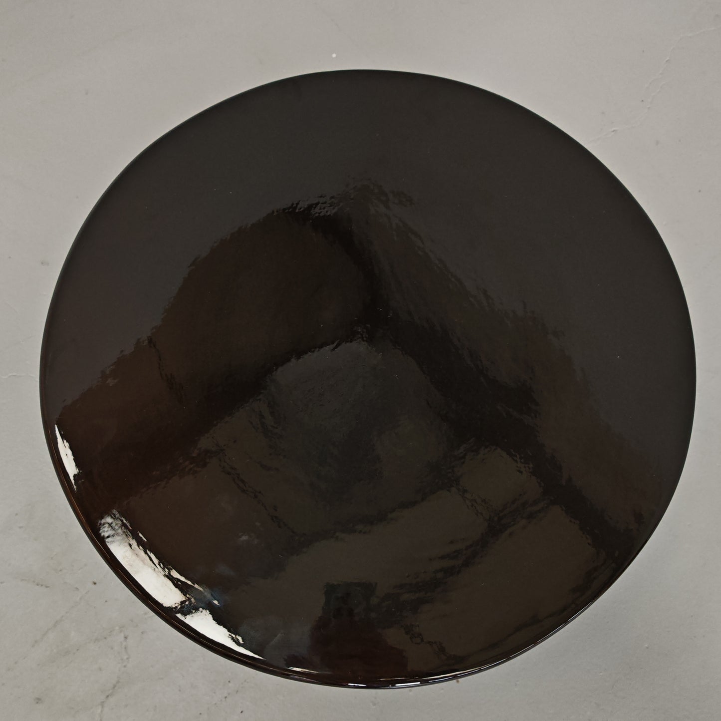 Tavolino tondo ceramica "Terrae" Raffaello Biagetti anni 70 (piccolo)