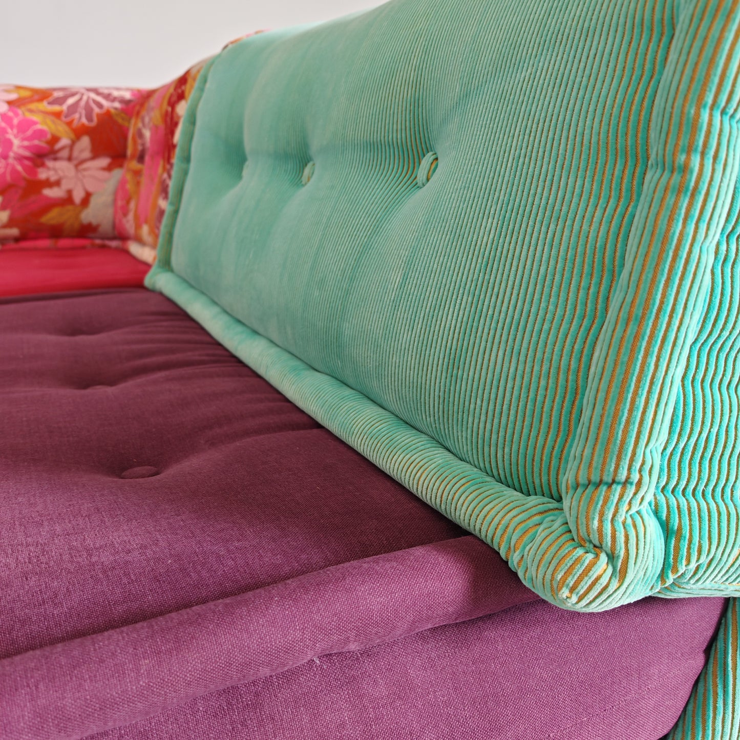 Divano modulare Mah Jong By Missoni, H. Hopfer per Roche Bobois 6 posti