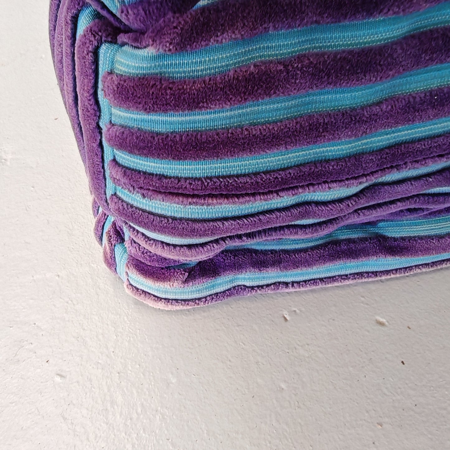 Divano modulare Mah Jong By Missoni, H. Hopfer per Roche Bobois 4 posti (blu)