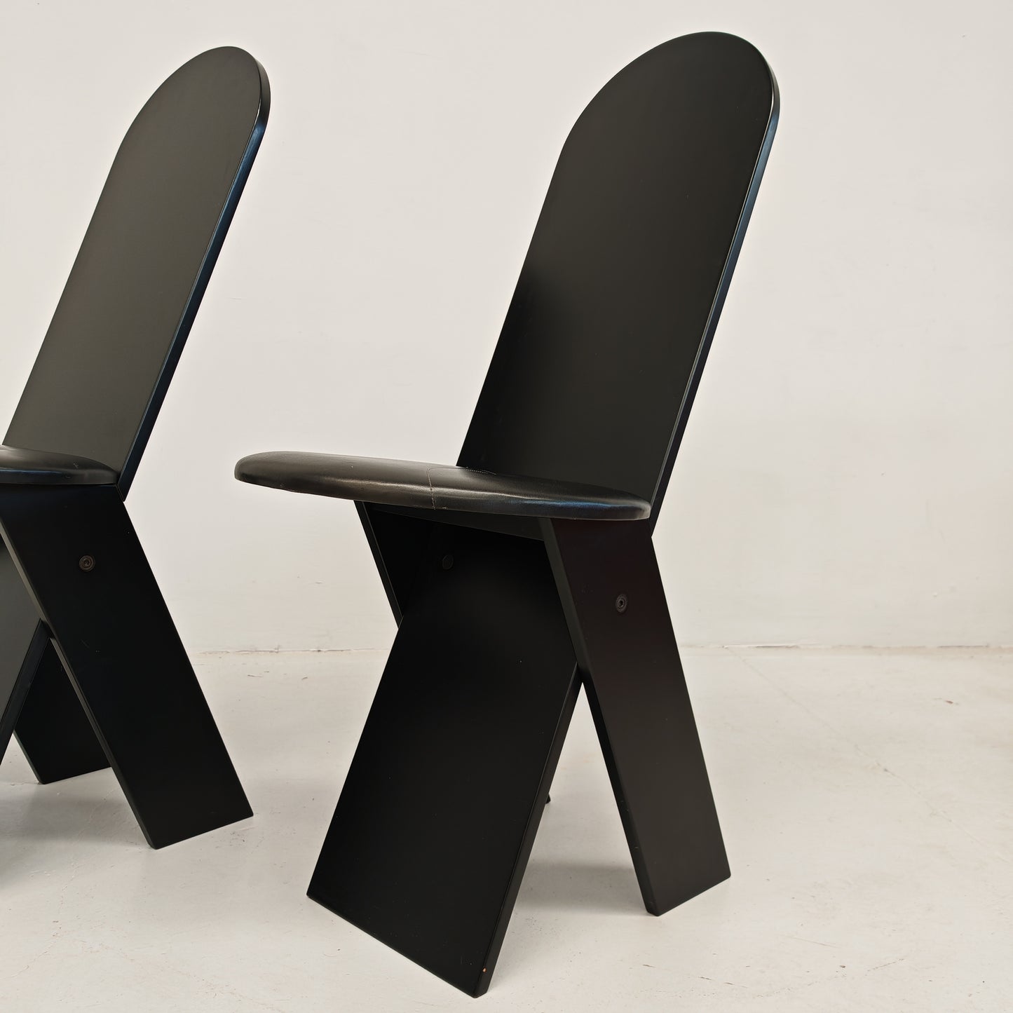 Set di 2 sedie SD57 Marco Zanuso per Poggi anni 70