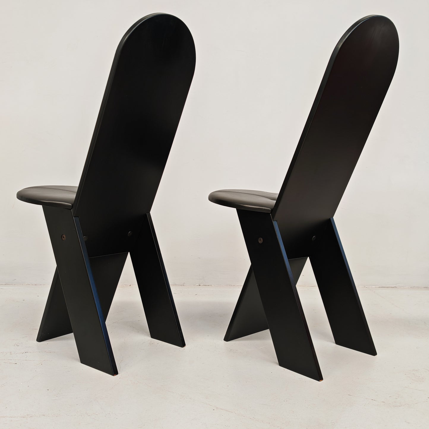 Set di 2 sedie SD57 Marco Zanuso per Poggi anni 70