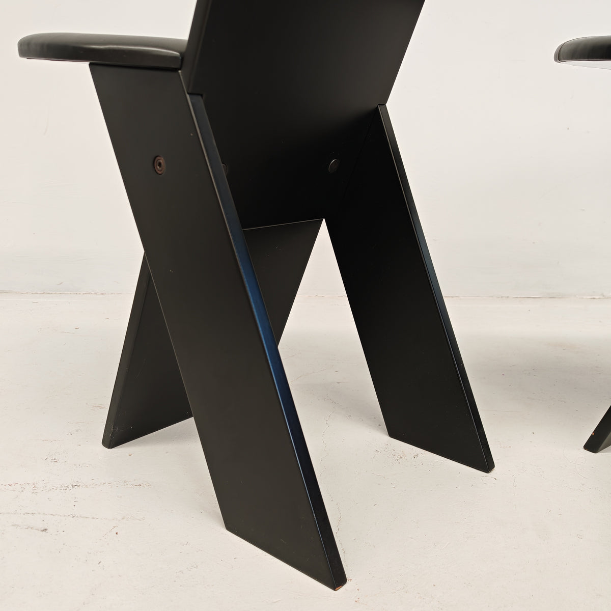 Ensemble de 2 chaises SD57 de Marco Zanuso pour Poggi, années 70