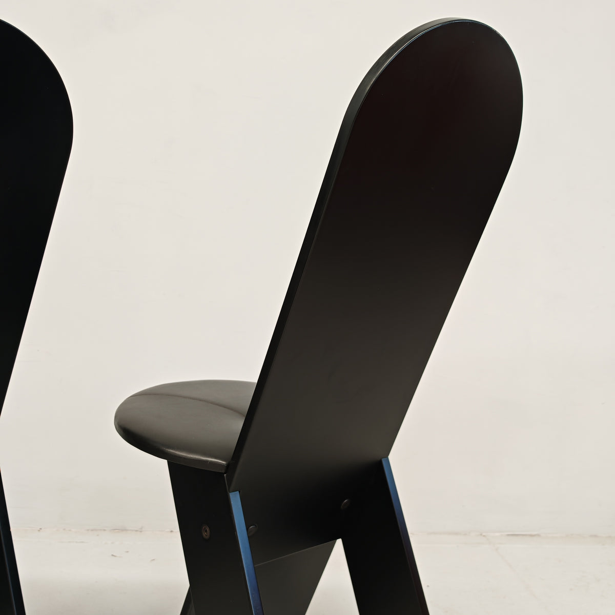 Ensemble de 2 chaises SD57 de Marco Zanuso pour Poggi, années 70