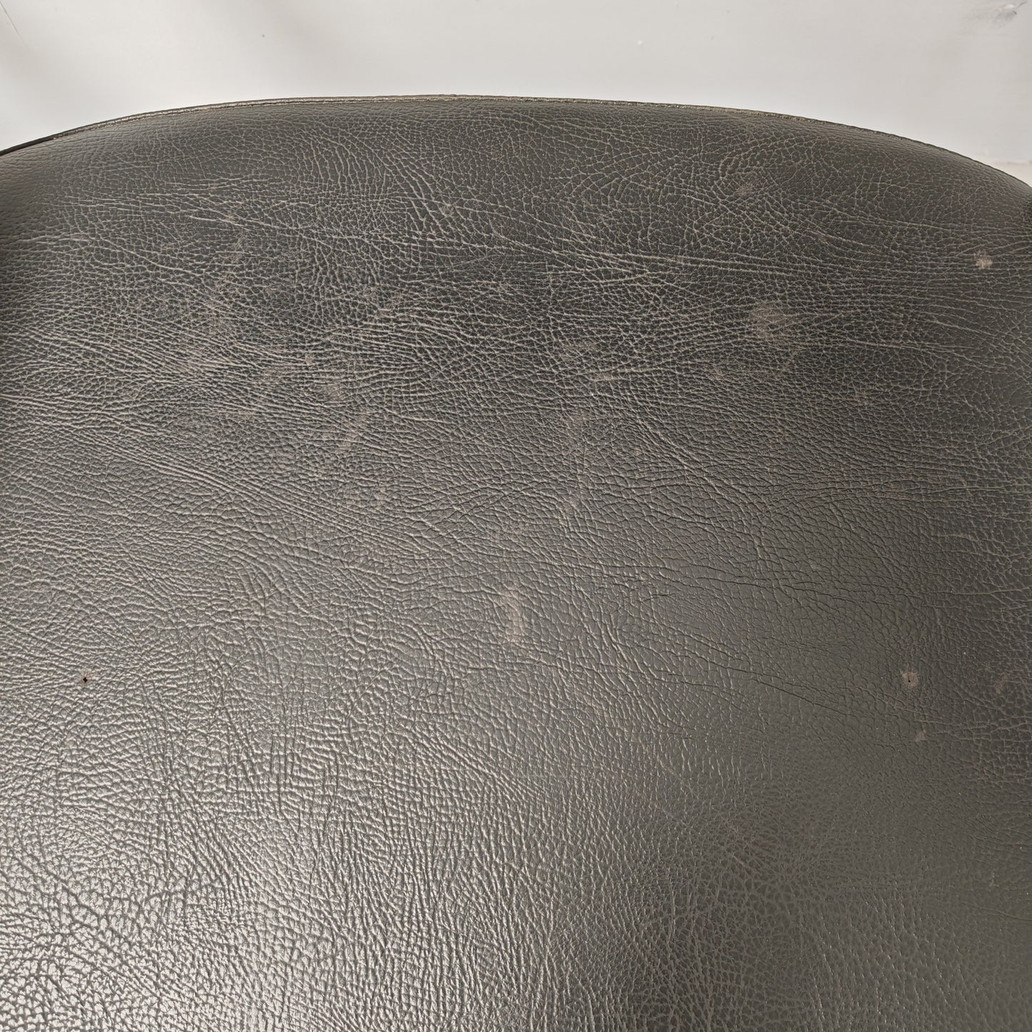 4 Sedie poltroncine nere con braccioli vintage anni 80