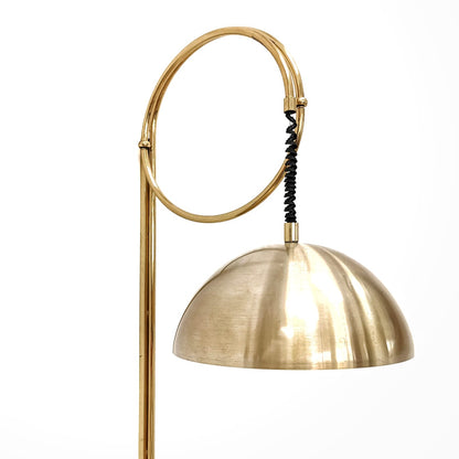 Lampada  a muro in ottone orientabile vintage anni 80