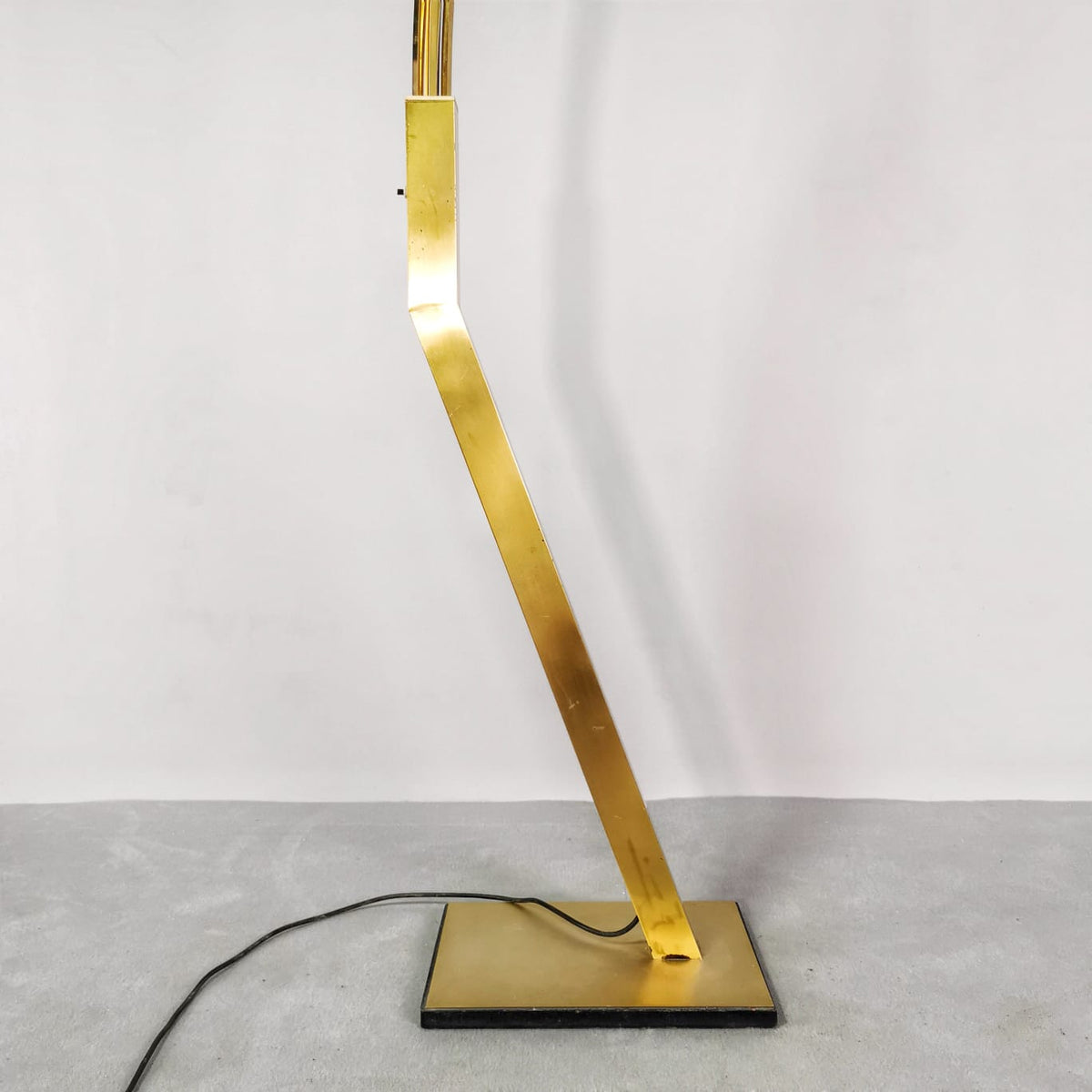 Lampada da terra in ottone 7 luci vintage anni 70