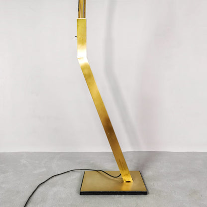Lampada da terra in ottone 7 luci vintage anni 70