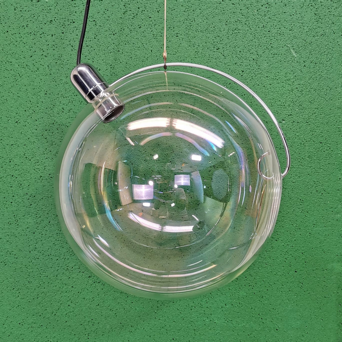 Lustre SONA ORIGINAL DES ANNÉES 70 Carlo Nason pour Lumeform