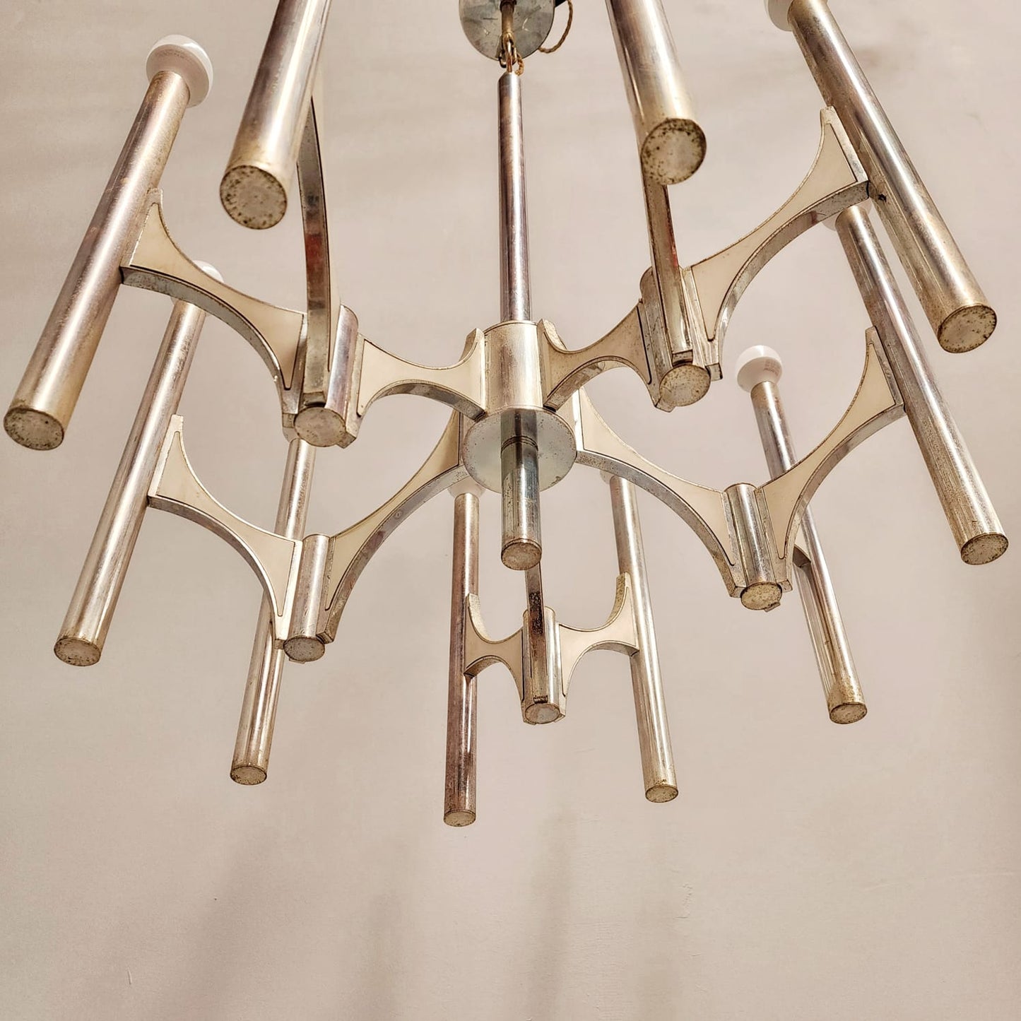 Lampadario Sciolari 10 Luci vintage anni 70