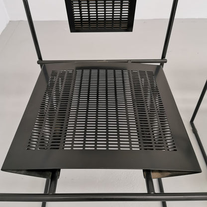 Set de 6 chaises modèle Quinta de Mario Botta pour Alias, années 1980.