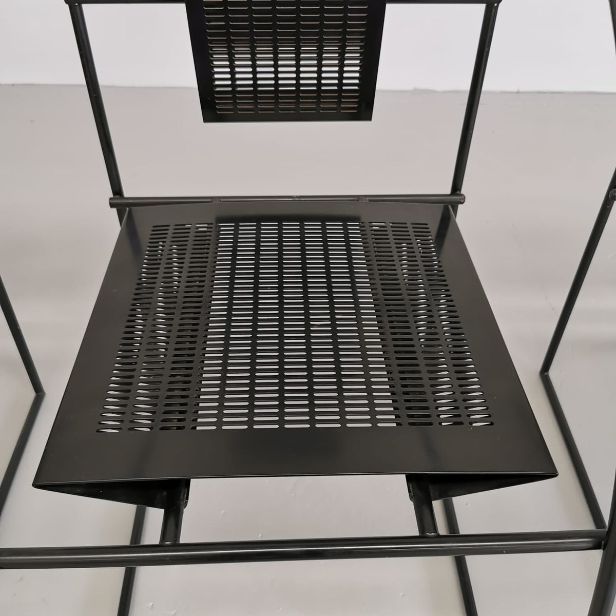 Set de 6 chaises modèle Quinta de Mario Botta pour Alias, années 1980.