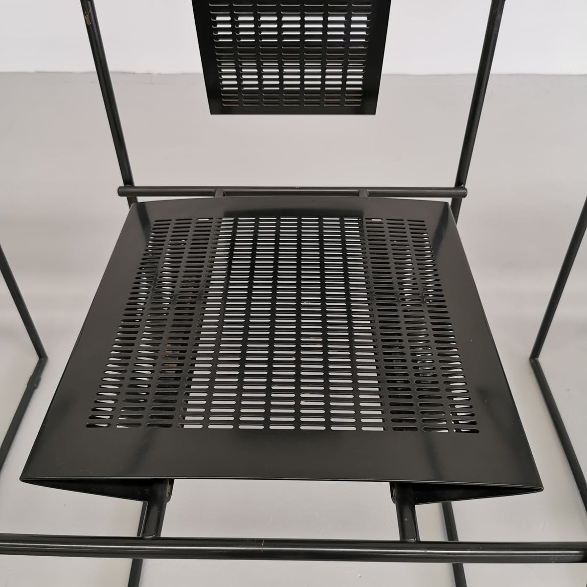 Set de 6 chaises modèle Quinta de Mario Botta pour Alias, années 1980.