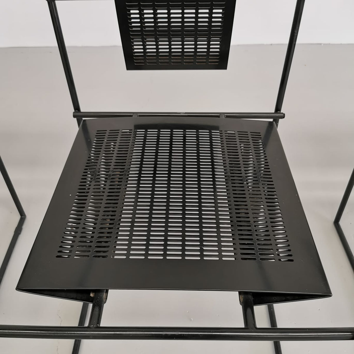 Set de 6 chaises modèle Quinta de Mario Botta pour Alias, années 1980.