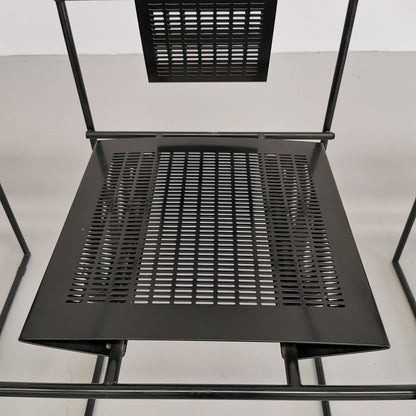 Set de 6 chaises modèle Quinta de Mario Botta pour Alias, années 1980.