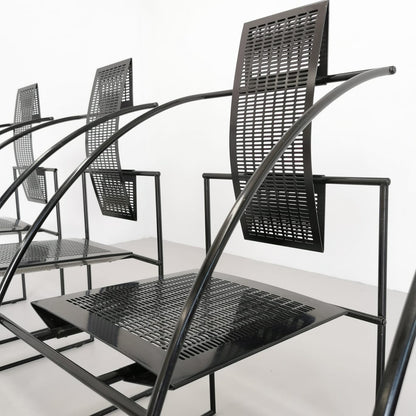 Set de 6 chaises modèle Quinta de Mario Botta pour Alias, années 1980.