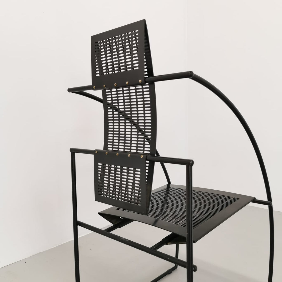 Set de 6 chaises modèle Quinta de Mario Botta pour Alias, années 1980.