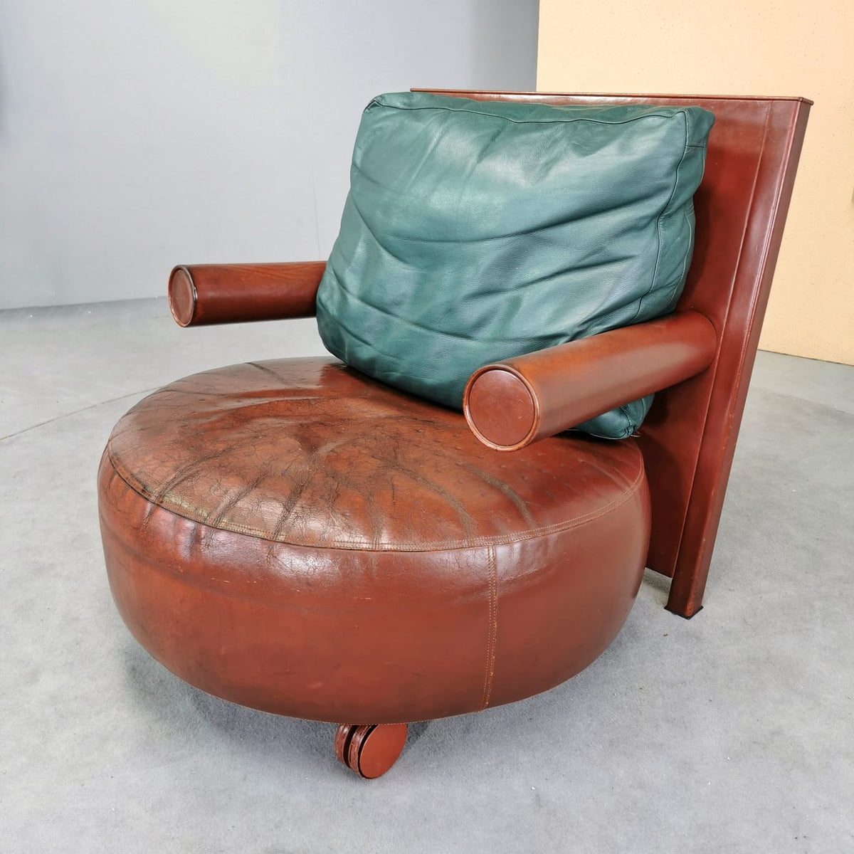 Fauteuil Baisity, A. Citterio pour B&B Italia, années 1980