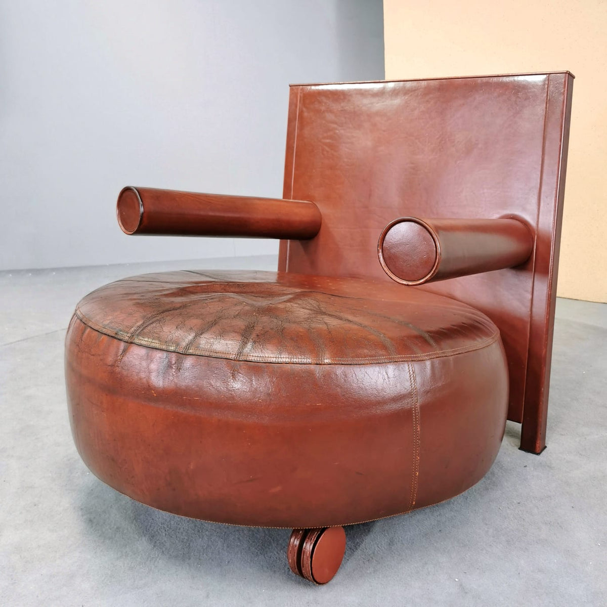 Fauteuil Baisity, A. Citterio pour B&B Italia, années 1980