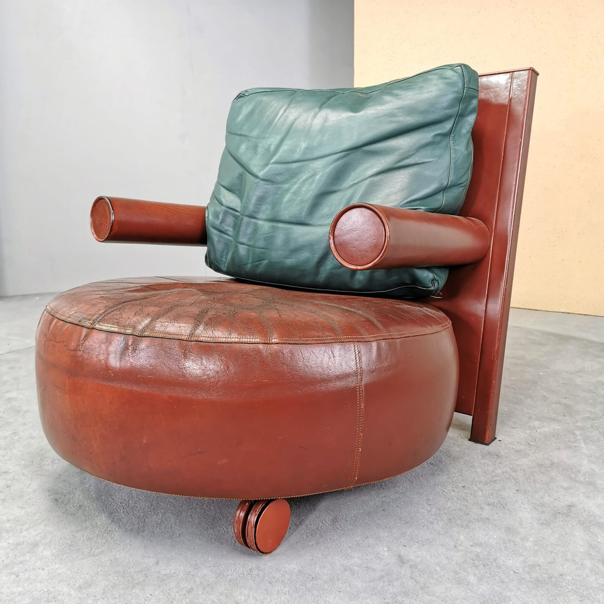 Fauteuil Baisity, A. Citterio pour B&B Italia, années 1980