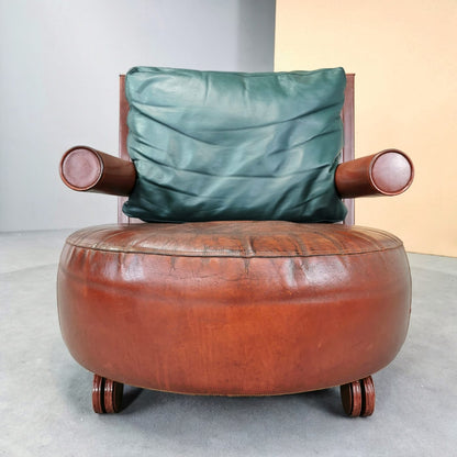 Fauteuil Baisity, A. Citterio pour B&B Italia, années 1980