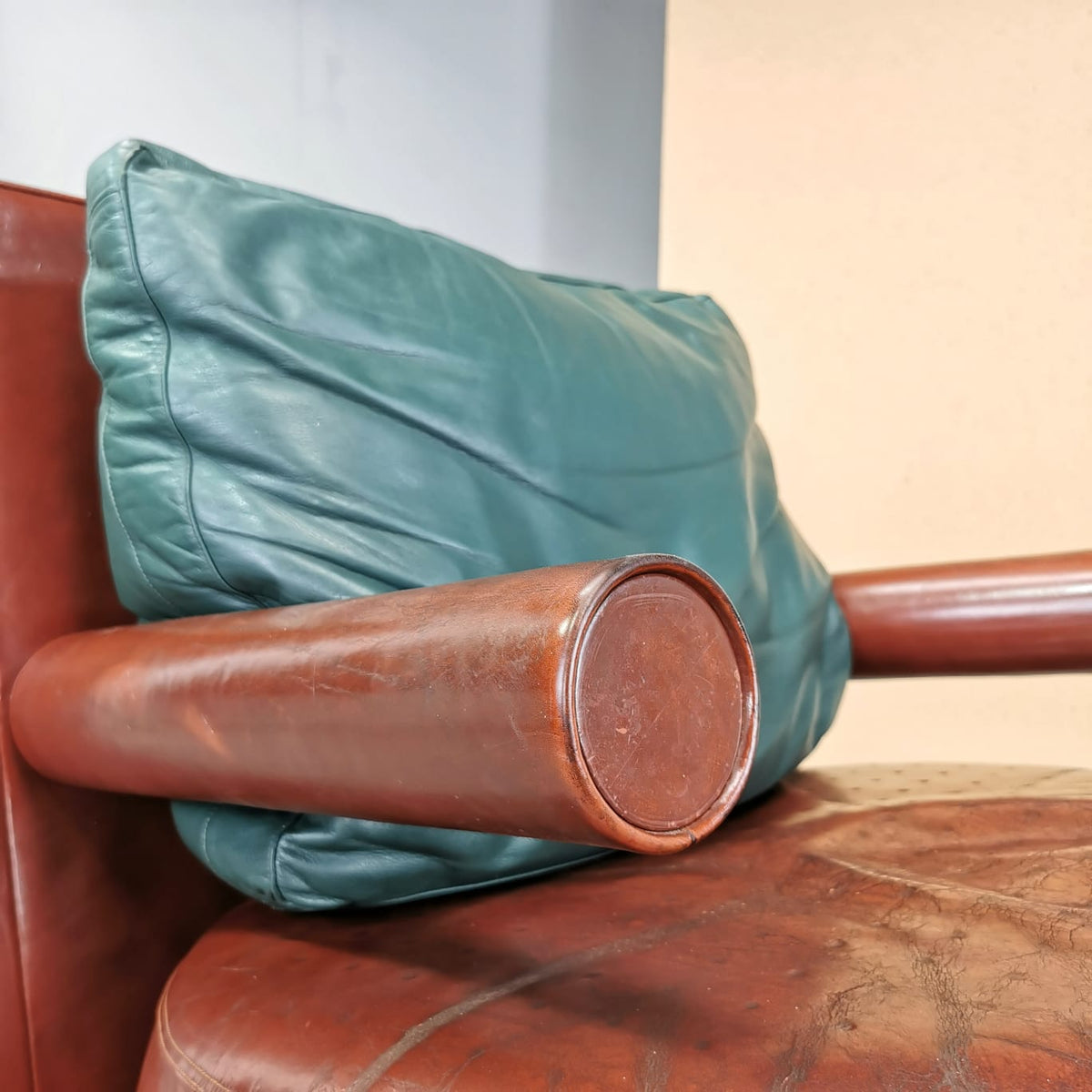 Fauteuil Baisity, A. Citterio pour B&B Italia, années 1980