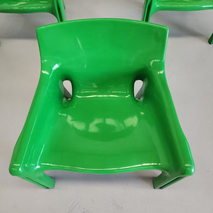 Fauteuil Vicario de Vico Magistretti pour Artemide, années 1970 (VERT)