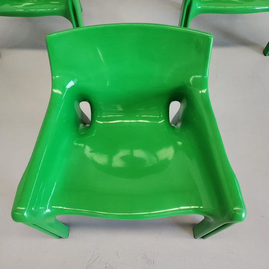 Poltrona Vicario Vico Magistretti per Artemide 1970's (VERDE)