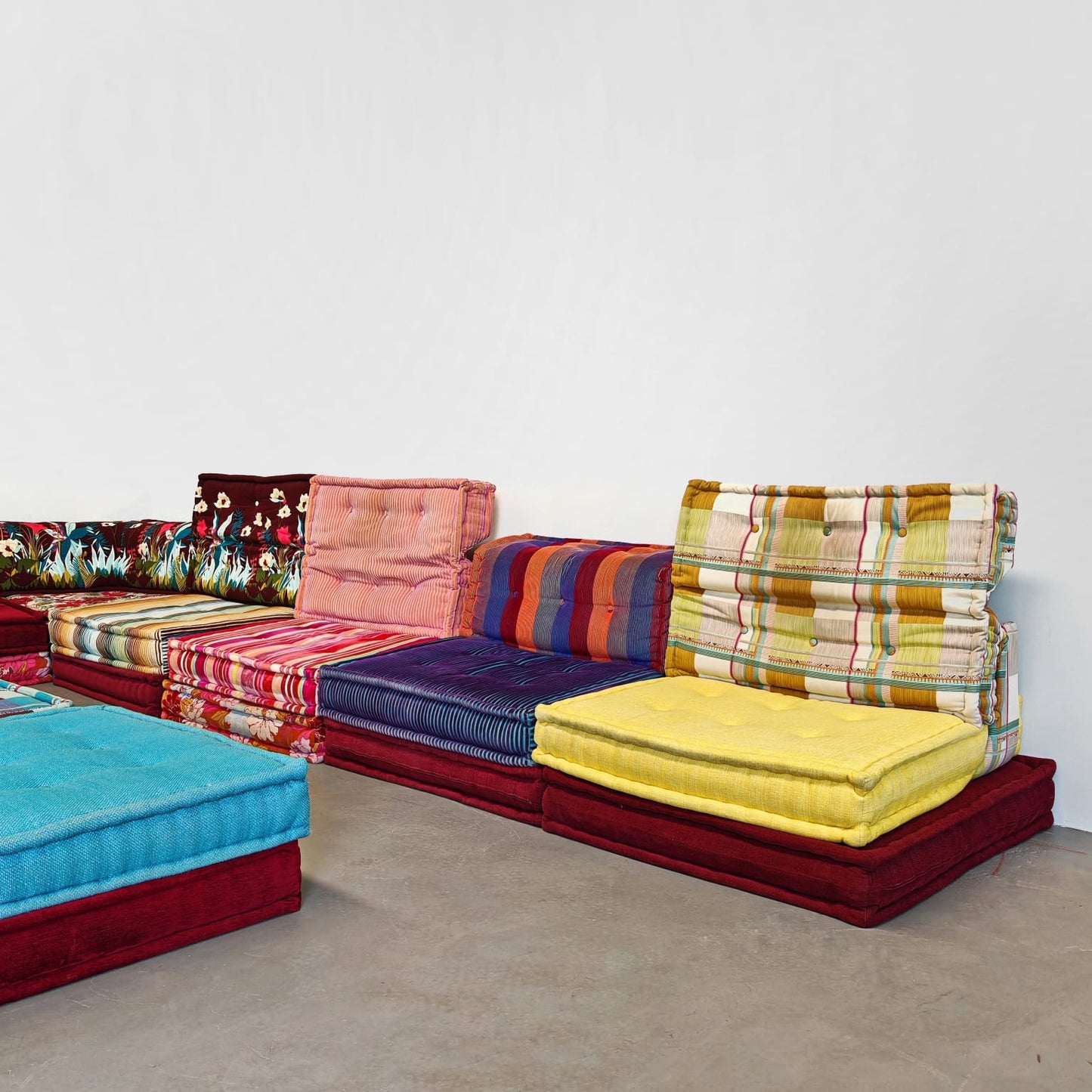 Divano modulare Mah Jong By Kenzo, Hans Hopfer per Roche Bobois 1970's