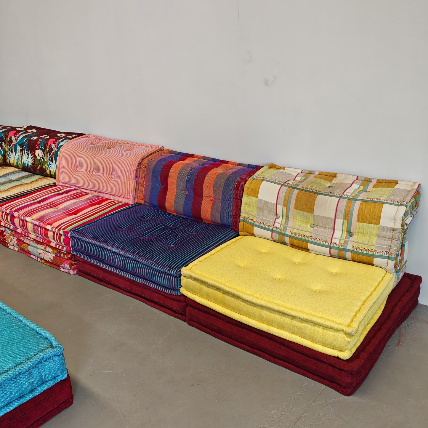 Divano modulare Mah Jong By Kenzo, Hans Hopfer per Roche Bobois 1970's